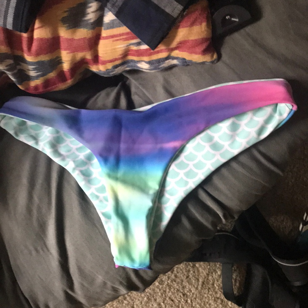 Moana bikini rainbow bottoms